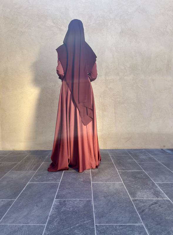 Robe Basma Bordeaux