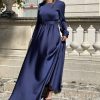 Robe Basma Bleu Roi